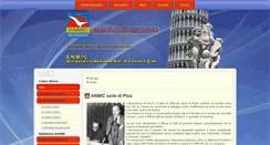 Desktop Screenshot of anmicpisa.it